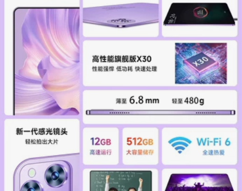 【官方正品】2023新款5G平板电脑高清护...