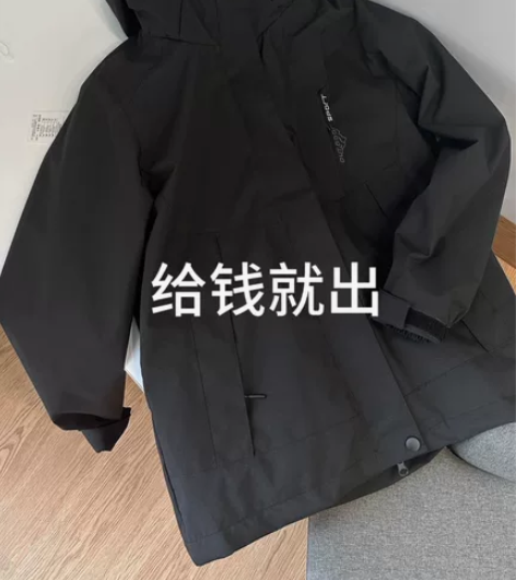 啄木鸟冲锋衣三合一防风防水登山服休闲服男女...