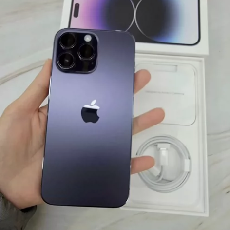 正品14promax国行256G 暗紫色，...