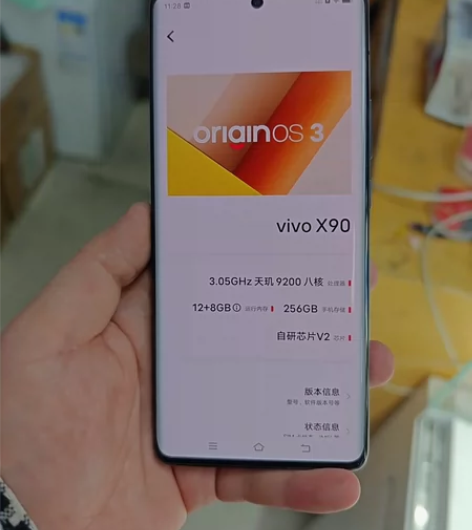 vivoX90-华夏红，12+256G内存...