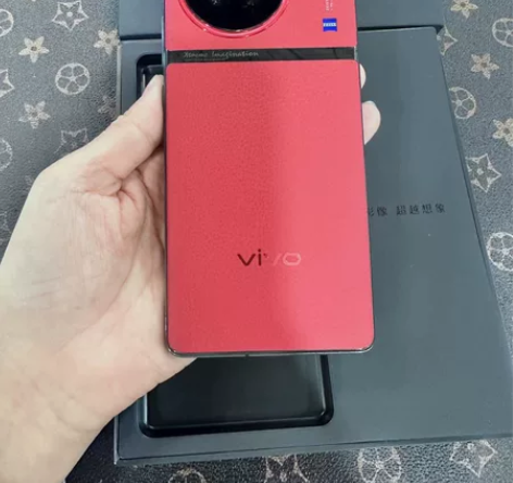 vivo x90 12g256红色，全套带...