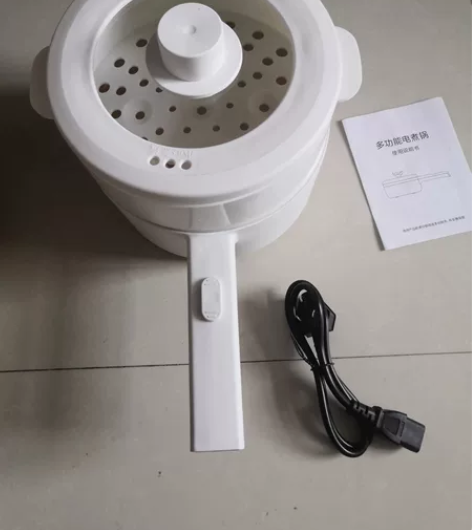 电煮锅小型带蒸笼家用电蒸锅辅食锅学生宿舍多...