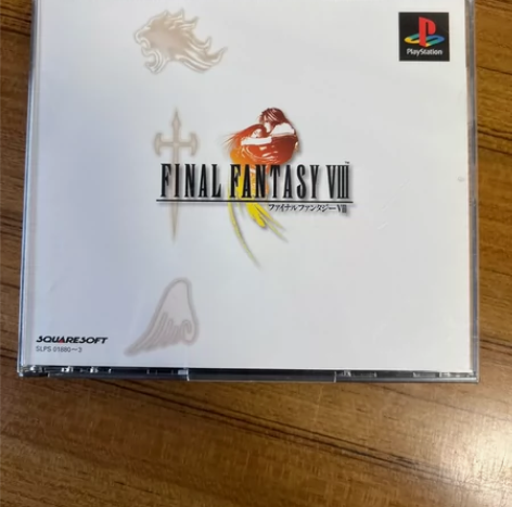 PS1 最终幻想8 4张CD带侧边 需要联...