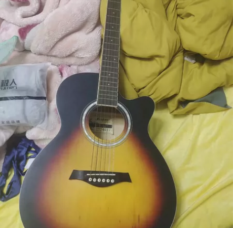 吉他初学者者民谣38寸木吉他新手入门成人练...