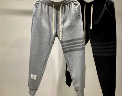 2022男士潮牌休闲长裤青年个性时尚简约百...