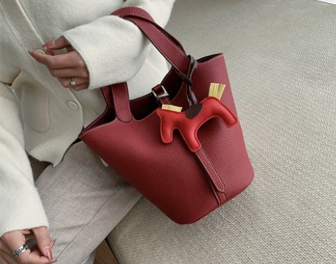 红色结婚包包新娘包包2022新款潮百搭手提...