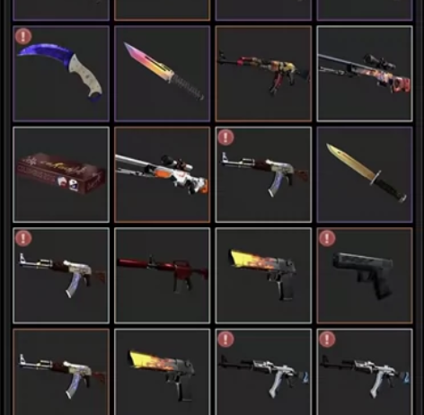 CSGO/CS2?盲盒只有红和金，看图，图...