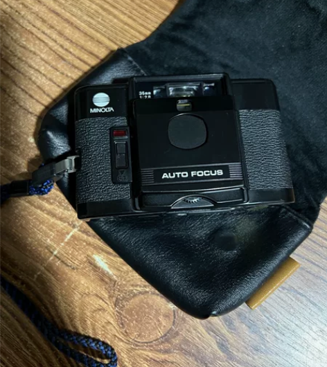 美能达AF-C相机 各个功能完好 取景镜头...