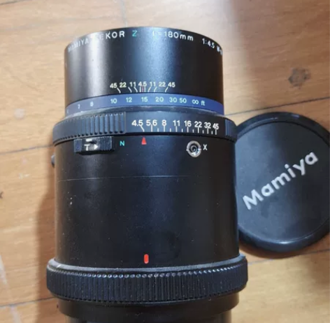 玛米亚rz67用180/4.5镜头 外观如...