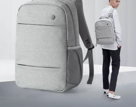 【双11狂欢价】米熙防盗双肩包男士背包商务...