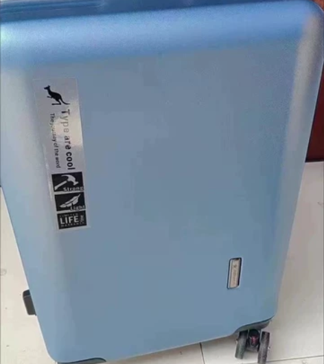 【全新包邮】袋鼠拉杆箱万向轮铝框箱行李箱男...