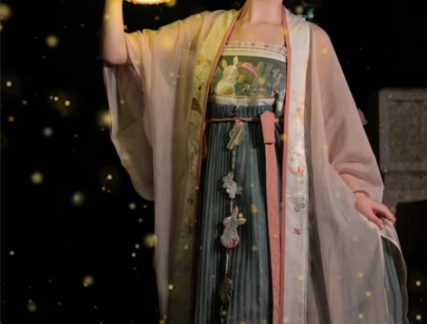 唐制汉服出租（七月夕兔兔蘑力） 七月夕汉服...