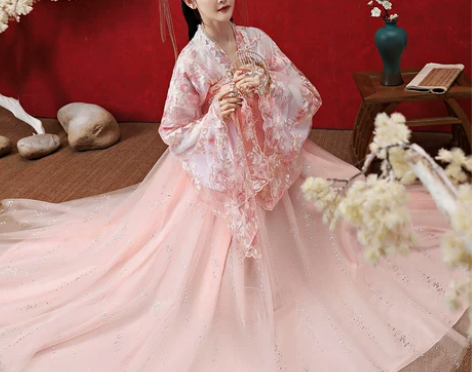 夕洛茜古装汉服女中国风夏季仙气超仙襦裙仙女...