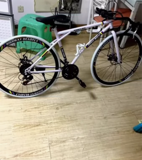 自行车成年人单车公路赛山地车变速活飞实心胎...