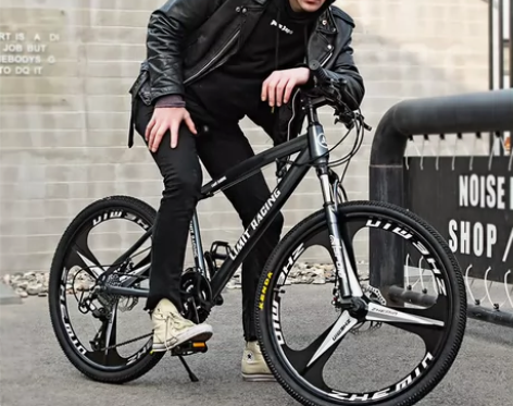 明旭山地车自行车成人男女学生越野赛车一体轮...