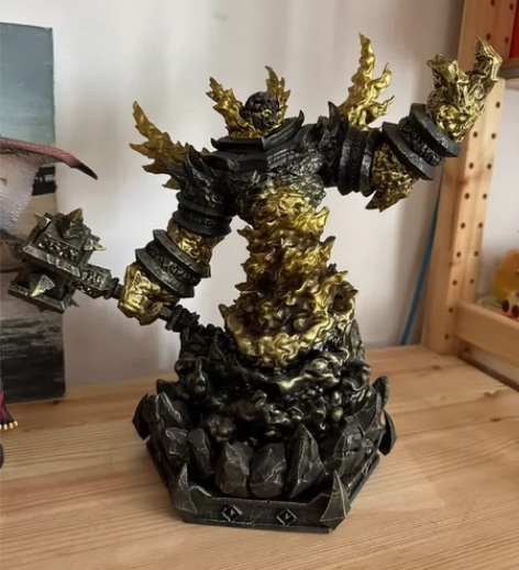 魔兽世界15周年纪念 拉格纳罗斯 大螺丝摆...