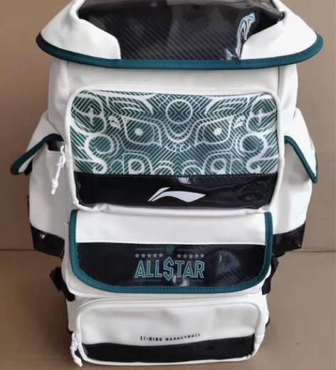 中国李宁背包cba全明星篮球双肩男运动训练...