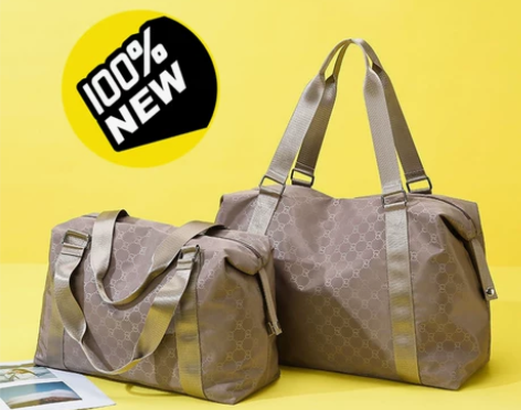 实体倒闭清仓 简约旅行包大容量牛津布短途旅...