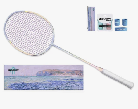 正品球拍MYBORON莫奈联名款套装 全碳...