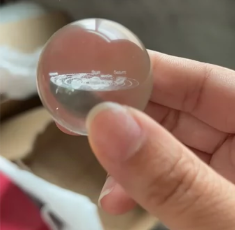 水晶球库存处理尺寸35mm，数量1万个左右...