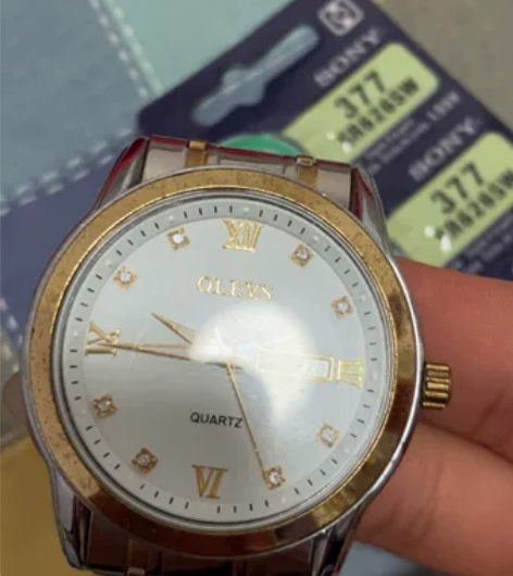 当时在京东上一百三买的手表（欧利时），带了...