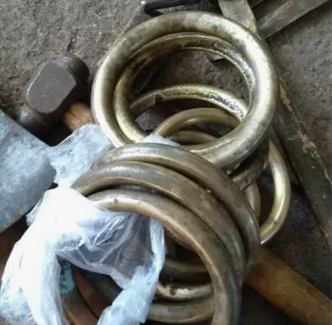 四斤半老式铜环子，一线下乡收货没有故事，喜...