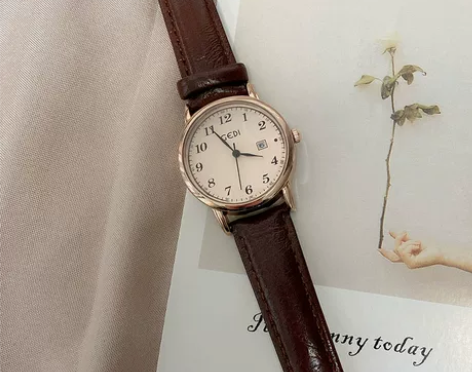 chic女士皮带手表女款学生ins风韩版简...