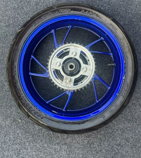 飞鹰r25后轮毂总成。牙盘。刹车盘。轮胎。...