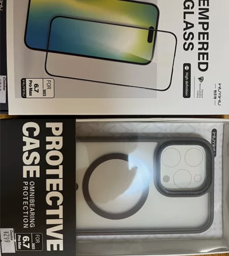 苹果贴膜保护壳，15promax贴膜和mo...