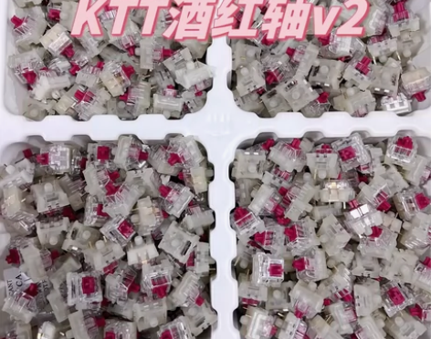 KTT酒红轴v2(麻将音hifi首选) 纯...