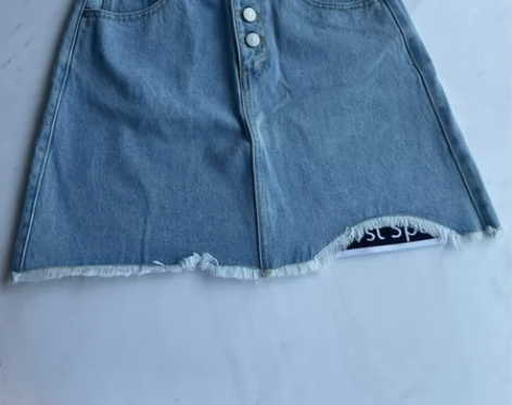 全新有吊牌 拉夏贝尔牛仔半身裙 拉夏旗下7...
