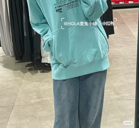 PUMA彪马 男女同款湖蓝色卡通后背印花汽...