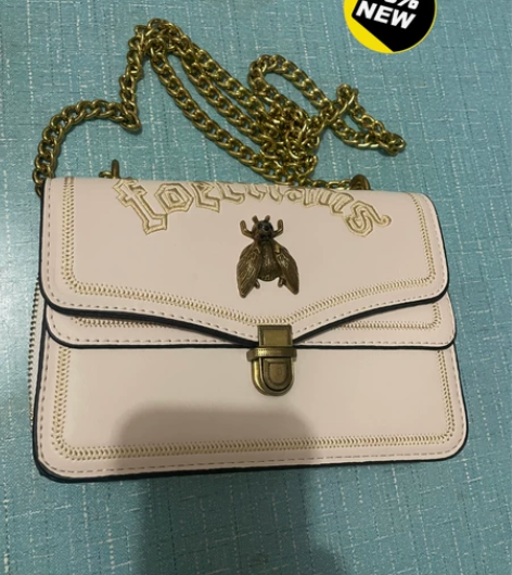 斜挎包女包单肩包小蜜蜂包包 内容大商场专柜...