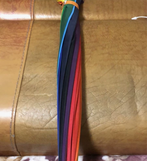 全新彩虹雨伞，特价15元，价格可议 感兴趣...