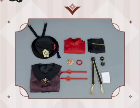 代友出 三町目 原神胡桃cos服 游戏原神...