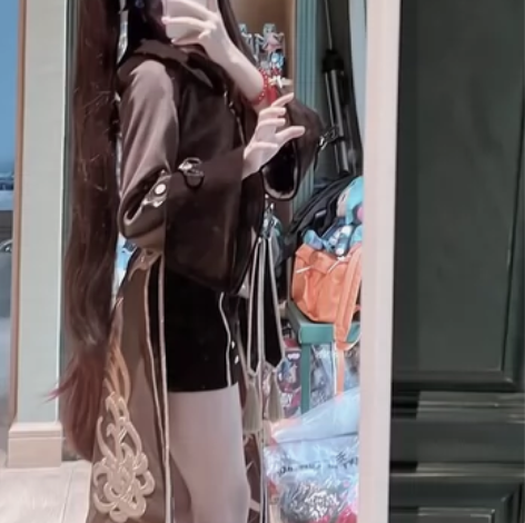 本人实拍~原神cos胡桃cos服装 cos...