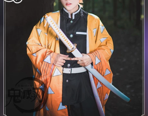 【三町目】鬼灭之刃cos服我妻善逸 cos...