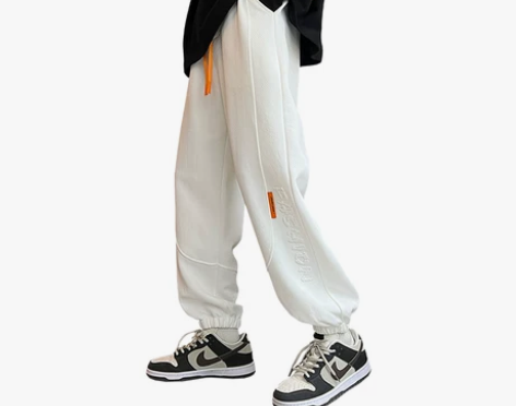 NASA潮牌联名春秋季休闲长裤子男士痞帅气...