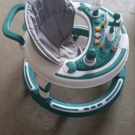 全新婴儿学步车防o型腿0型6到18个月多功...