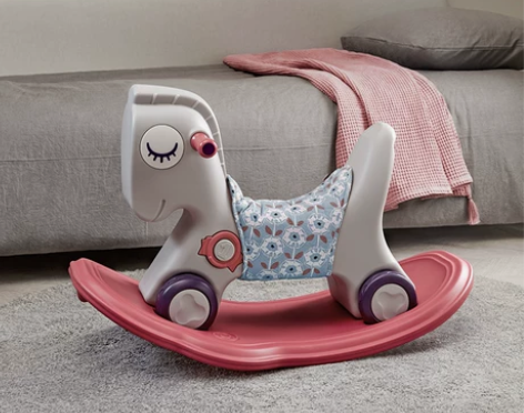 babycare儿童摇摇马溜溜车二合一宝宝...