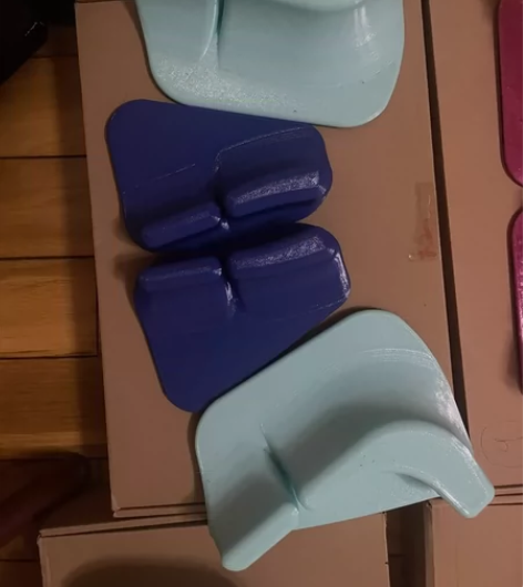 3d打印独轮车护腿垫 加速垫 独轮平衡车配...