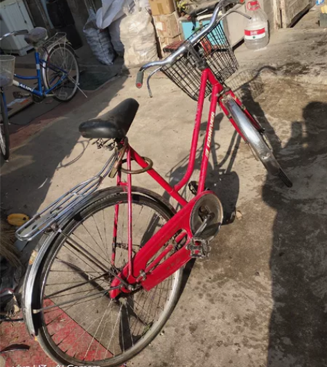 老永久自行车，质量好，成色自己看，看上了联...