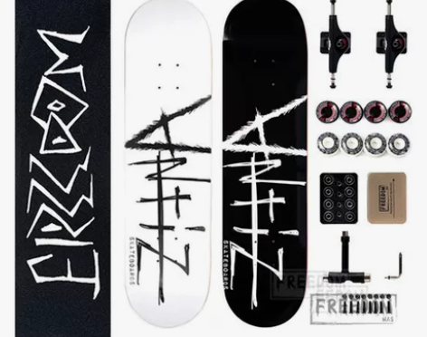 专业滑板Antiz进口双翘组装板成人青少年...