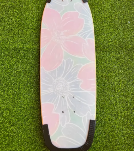 陆地冲浪板库存板面    蓝花 适合女生 ...