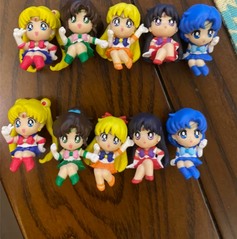 正版万代BANDAI 美少女战士系列 盒蛋...