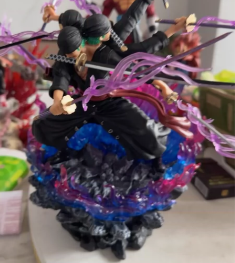 阿修罗九刀流三头六臂索隆海贼王GK鬼气超大...