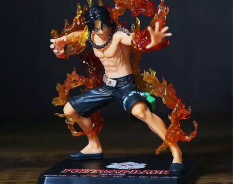 海贼王手办路飞白胡子模型索隆火拳艾斯摆件山...