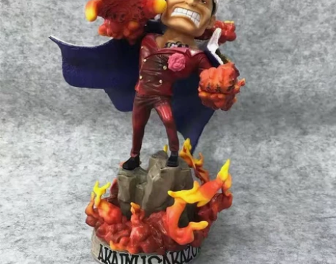 海贼王海军三大将之GK雕像黄猿 赤犬 青雉...