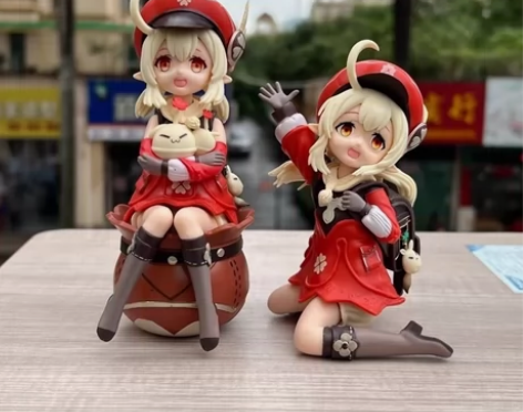 原神可莉手办 蹦蹦炸弹 火花骑士可莉模型 ...