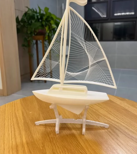 弦帆船  北欧极简装饰   摆件装饰 采用...